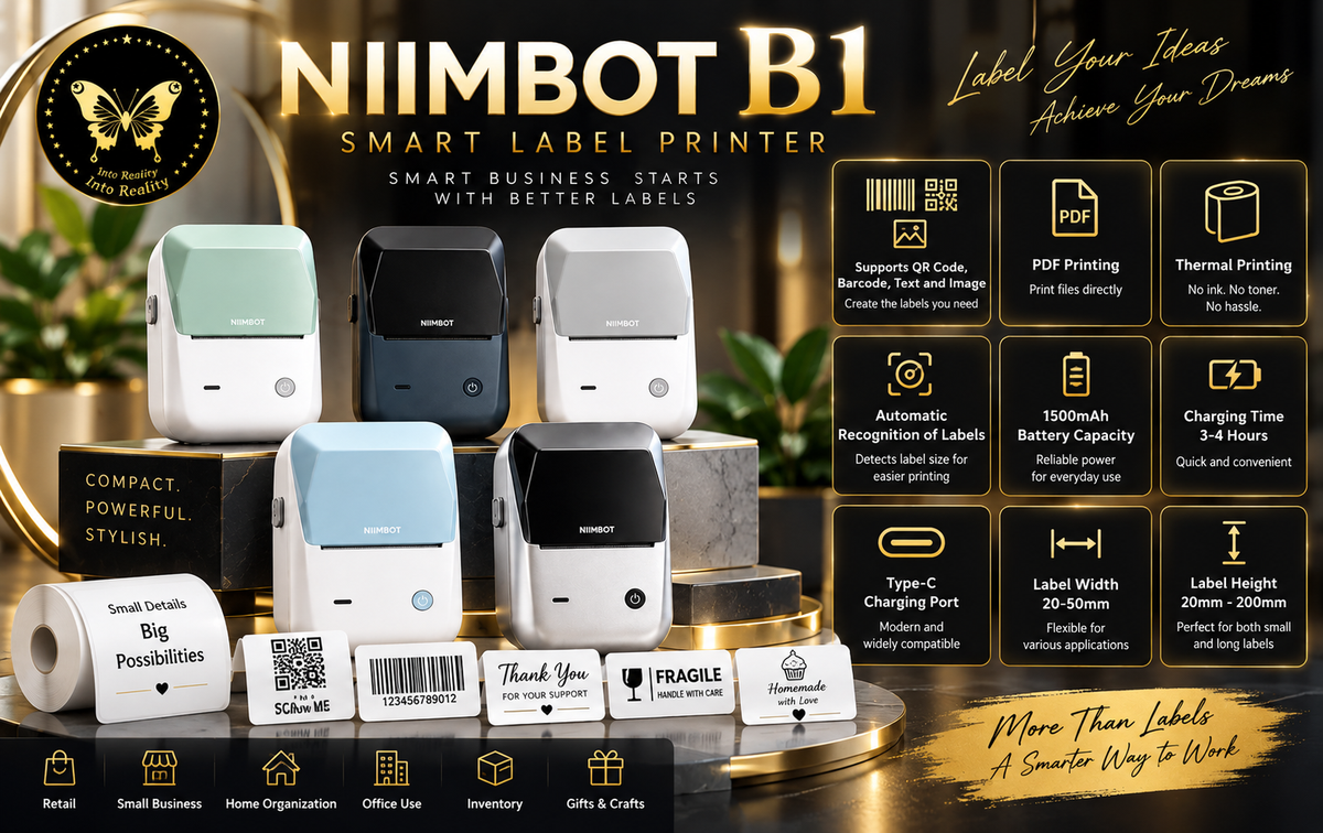 NIIMBOT B1 Label Printer: A User-Friendly Printer for Small Businesses