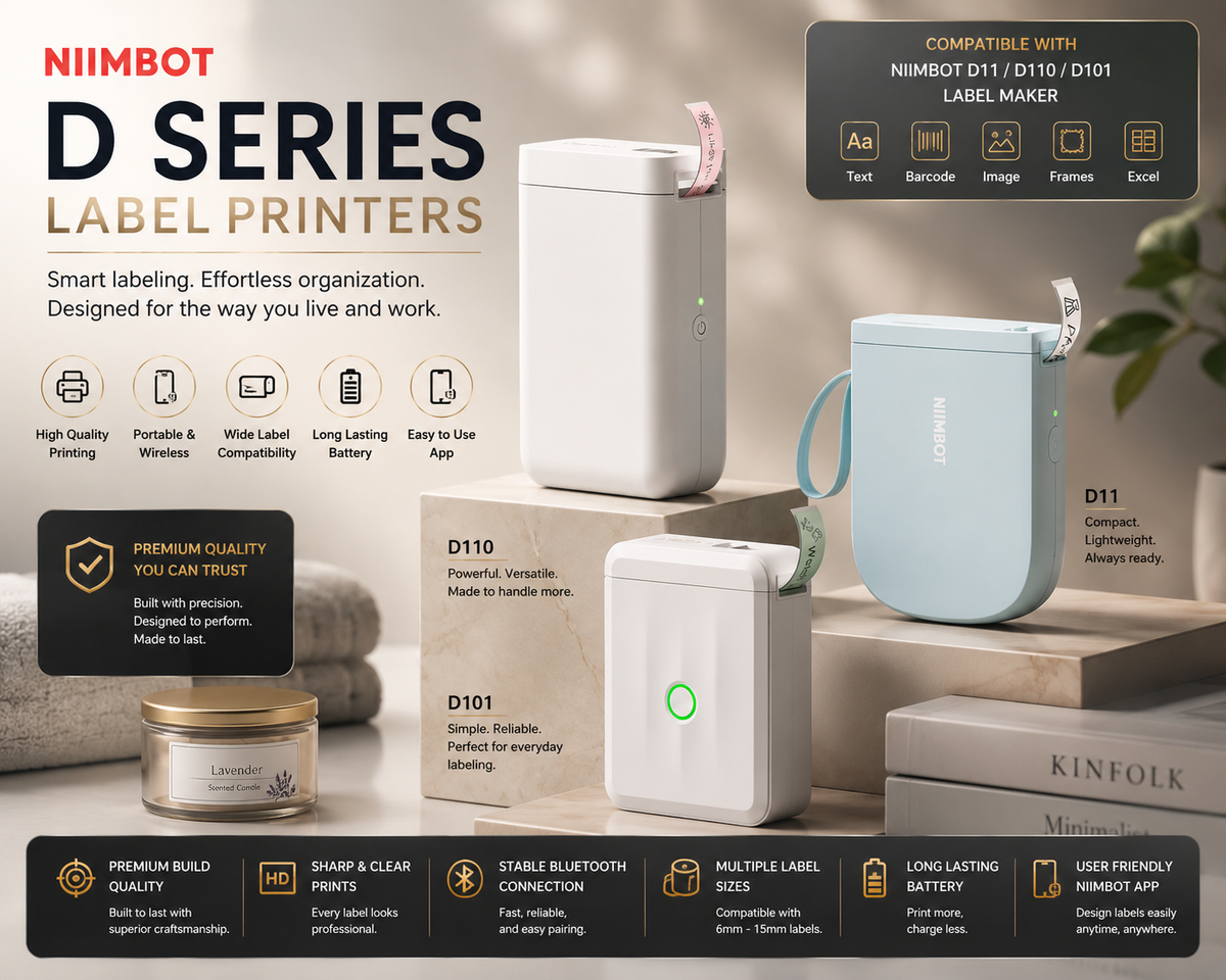 Niimbot D Series Label Printers