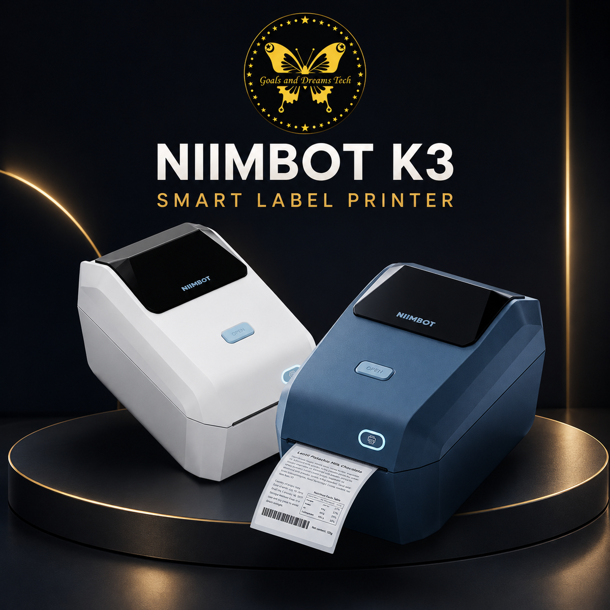 Niimbot K3 Smart Label Printer