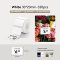 White Labels 30×20mm – 320pcs