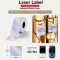 Laser Silver Labels 40×60mm – 125pcs