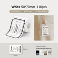 White Labels 50×70mm – 110pcs